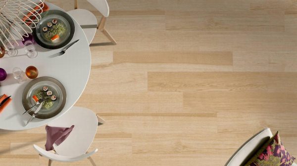Vermont Maple Wood Effect Porcelain Floor Tiles 15x90cm