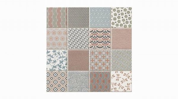 Kimono Patterned Wall & Floor Tiles 44x44cm
