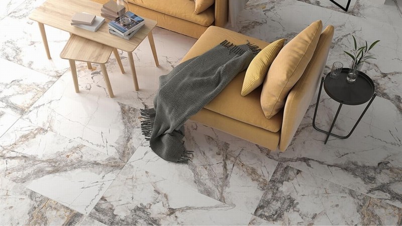 Marble Effect Floor Tiles