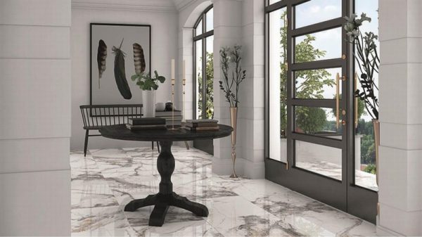 Invisible Marble Polished Porcelain Wall & Floor Tiles 60x60cm