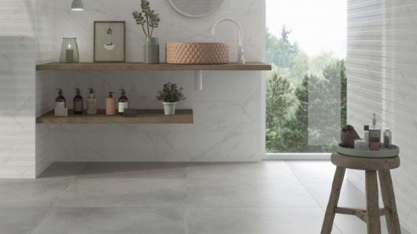 Concrete Grey Matt Rectified Porcelain Wall & Floor 60x60cm